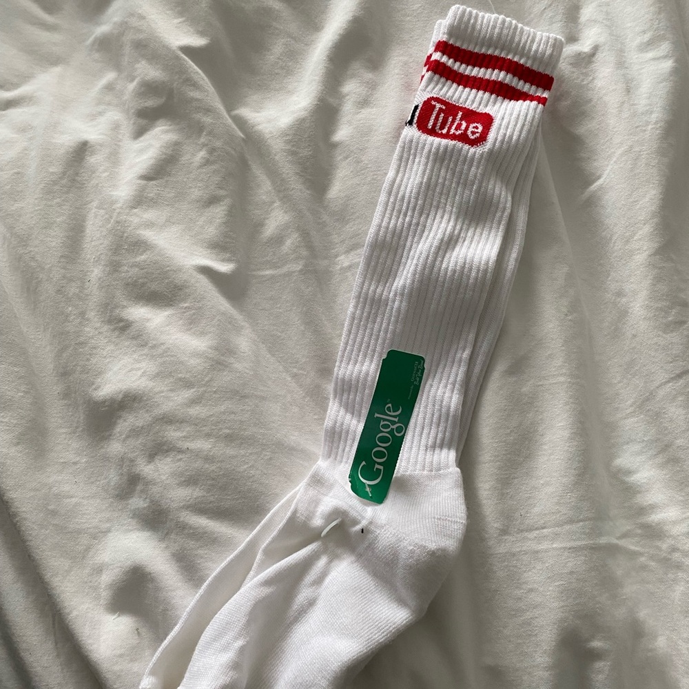 BNWT You Tube “Tube” Socks